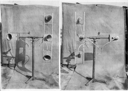 Air raid warning device, January 1918