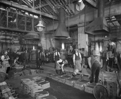 Vincent Munitions Works, 63-73 Regency Street, Westminster, London, December 1918