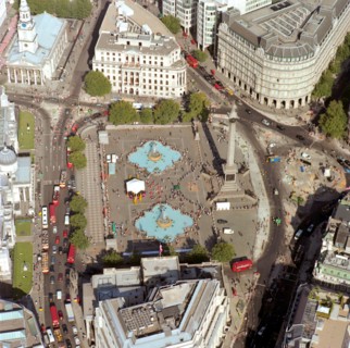Trafalgar Square, Westminster, London, c2000s