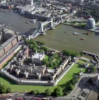 Tower of London, Tower Bridge and City Hall, London, 2000s
