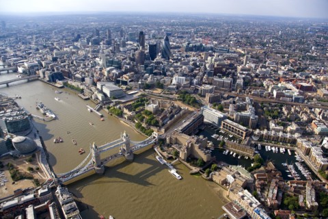 Tower Bridge and the City of London, 2006