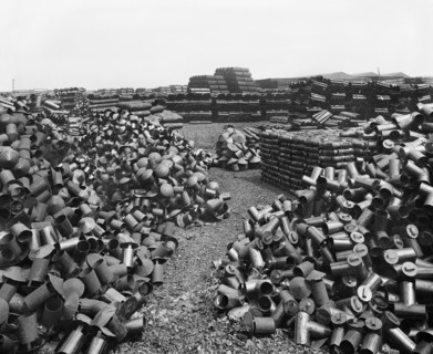 Ministry of Munitions Surplus Store, Canning Town, London, January 1919