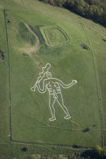 Cerne Abbas Giant, Dorset, 2008