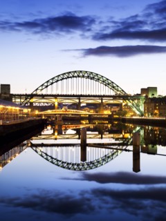 Bridges over the River Tyne, Newcastle upon Tyne, 2008.   Artist