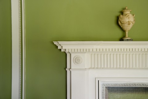 Interior detail in the dining parlour, Audley End House, Saffron Walden, Essex, 2007