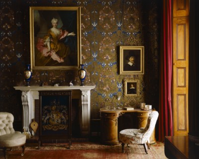 The library, Brodsworth Hall, South Yorkshire