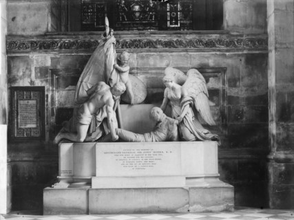 Sir John Moore Monument, St Paul's Cathedral, London, c1870-c1900