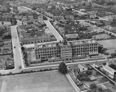 Timpson's Shoe Factory, Kettering, Northamptonshire, June 1937.   Artist