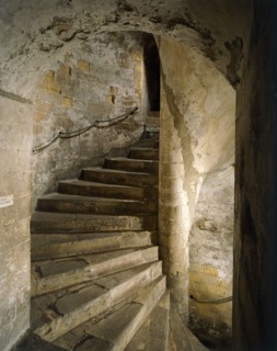 South staircase of the keep of Dover Castle, Kent