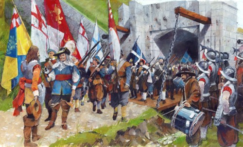 Pendennis Castle, Cornwall. 17th August 1646, (c1990-2010) Artist