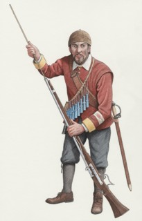 Civil War infantryman, 1651, (c2000-2015) Artist