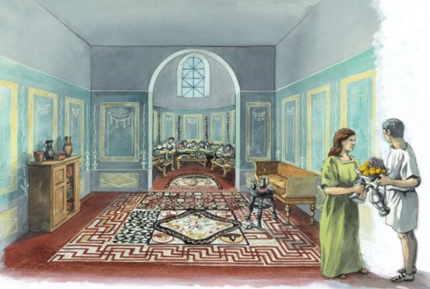 Lullingstone Roman Villa, circa 2nd-5th century, (c1980-2010)