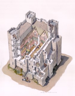 Dover Castle Keep c1190, (c1990-2010) Artist