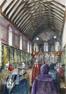 East Hall of Wolvesey Castle, Old Bishop's Palace, c1160, (c2000s)  Creator