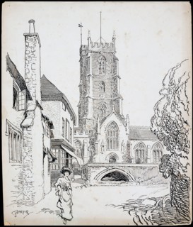 Priory Church of St George, Dunster, Somerset, 1892-1933