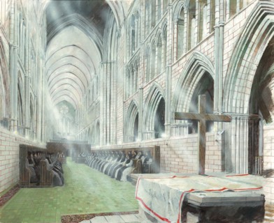 Waverley Abbey, c13th century, (c1990-2010) Artist