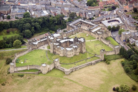 Alnwick Castle, Northumberland, c2015