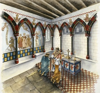 The Chapel, Clifford's Tower, late 14th century, (c1990-2010)