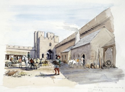 Etal Castle, c1513, (c1990-2010)