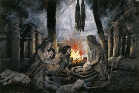 Grimspound, Bronze Age, (c1990-2010) Artist