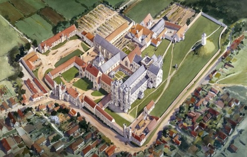 St Augustine's Abbey, c1500, (1990-2010)