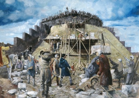 Totnes Castle, 14th century, (1990-2010)