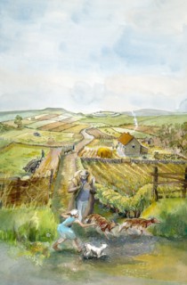 Rural landscape, 3rd Century, (c1990-2010)
