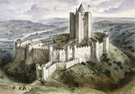 Conisbrough Castle, 13th century, (c1960s)