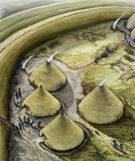 Maiden Castle c5th century BC, (c1990-2010)