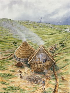 Brean Down, c3200-600 BC, (c1990-2010)