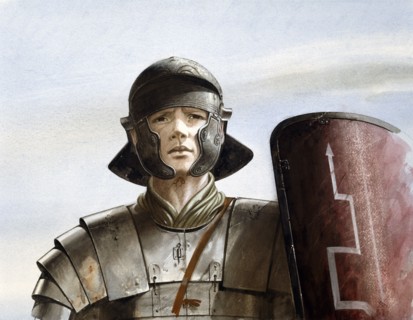 Roman soldier, c1st century, (c1990-2010)