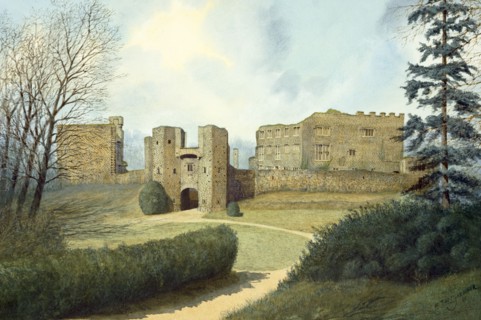 Berry Pomeroy Castle, 15th century, (c1990-2010)