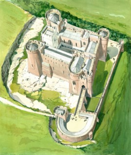 Goodrich Castle, late 13th century, (c1990-2010)