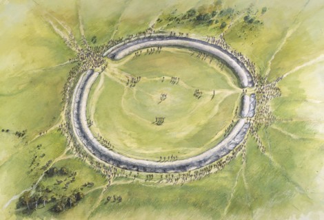 Stonehenge Phase 1, c30th century BC, (c1990-2010)