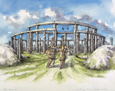 Woodhenge, c25th century BC, (c1990-2010)