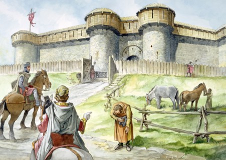 Helmsley Castle, 13th century, (c1990-2010)