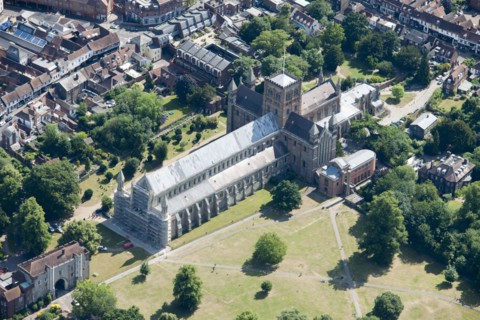 St Albans Abbey, Hertfordshire, 2015