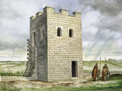 Turret 36b Housesteads Roman Fort, 2nd century, (c1990-2010)