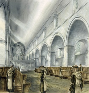 Rievaulx Abbey, 13th century, (c1990-2010)