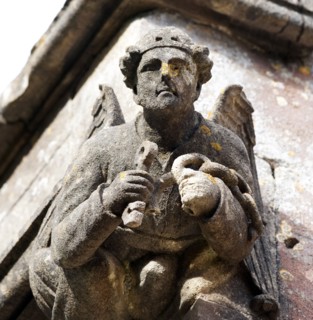 Gargoyle, Holy Trinity Church, Chantry, Whatley, Somerset, 2009