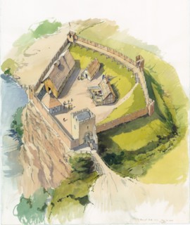 Barnard Castle, Durham, c1100
