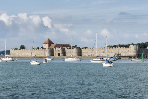 Portchester Castle, Hampshire, 2016