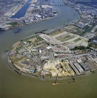 Greenwich Peninsula, London, 1996