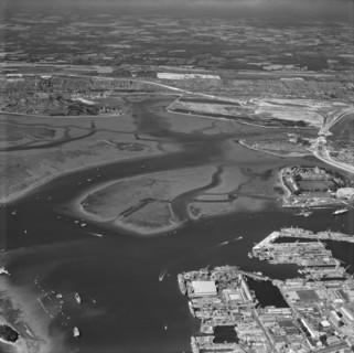 Portsmouth Harbour, Hampshire, 1974