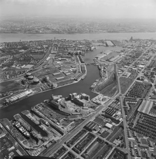 Birkenhead Docks and environs, Wirral, Merseyside, 1980