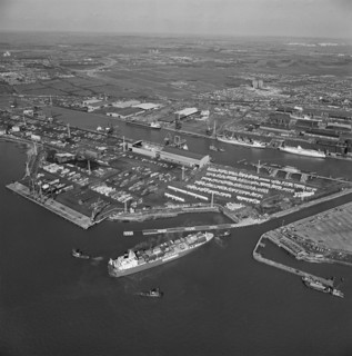 Tilbury Dock, Thurrock, Essex, 1981