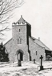 Our Lady of Sorrows Church, Effingham, Surrey, 1944