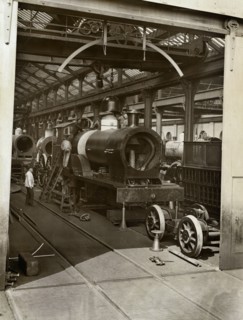 Crewe Locomotive Works, Forge Street, Crewe, Cheshire, 1910