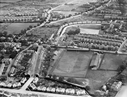 Kingsholm Stadium, Gloucester, Gloucestershire, 1928
