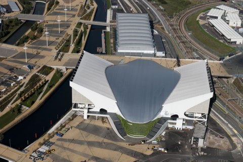 London Aquatics Centre and Water Polo Arena, Queen Elizabeth Olympic Park, London, 2012